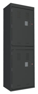 Laundromat storage lockers